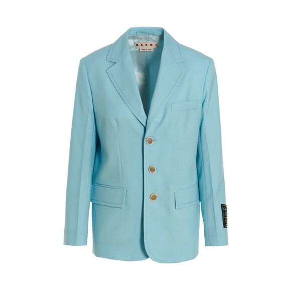Marni Women Single-Breasted Blazer Jacket